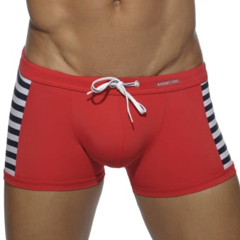 Boxer de Bain Sailor Colored Rouge Addicted