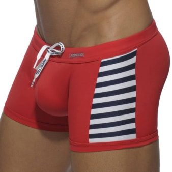 Boxer de Bain Sailor Colored Rouge Addicted