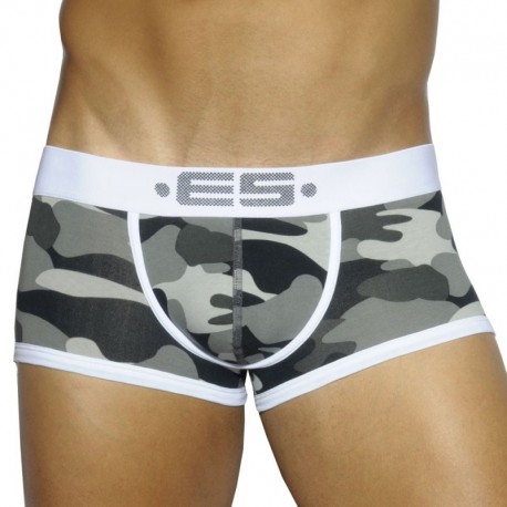 ES Collection Camouflage Basic Boxer - Grey