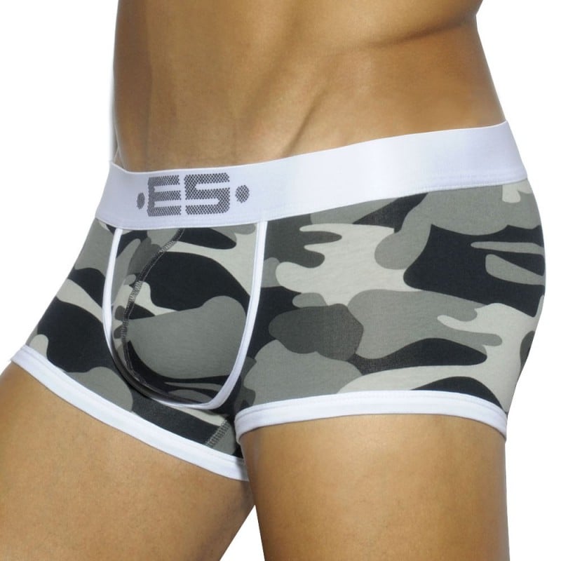 ES Collection Shorty Basic Camouflage Gris
