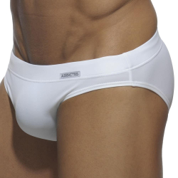 Slip de Bain Basic Colors Blanc Addicted