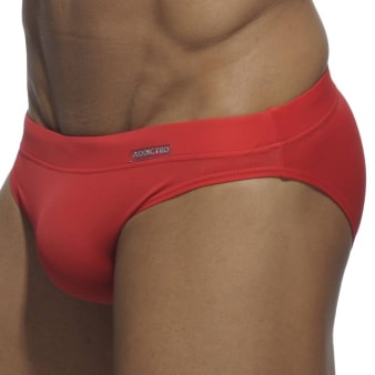 Slip de Bain Basic Colors Rouge Addicted