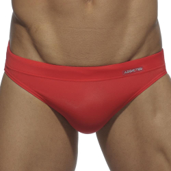 Slip de Bain Basic Colors Rouge Addicted