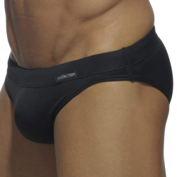 Slip de Bain Basic Colors Noir Addicted