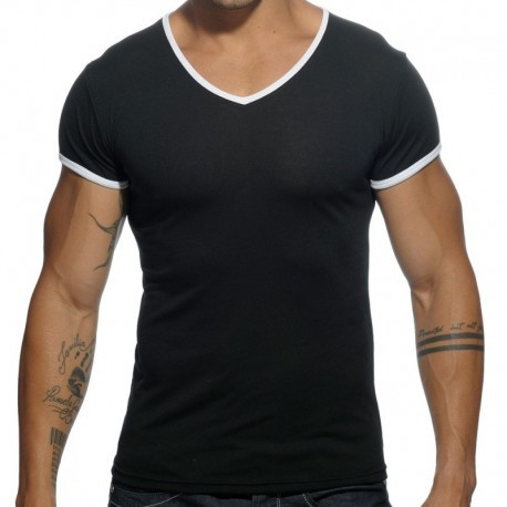 Addicted T-Shirt Basic Colors Noir