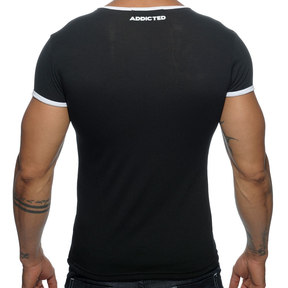 Addicted Basic Colors T-Shirt - Black | INDERWEAR