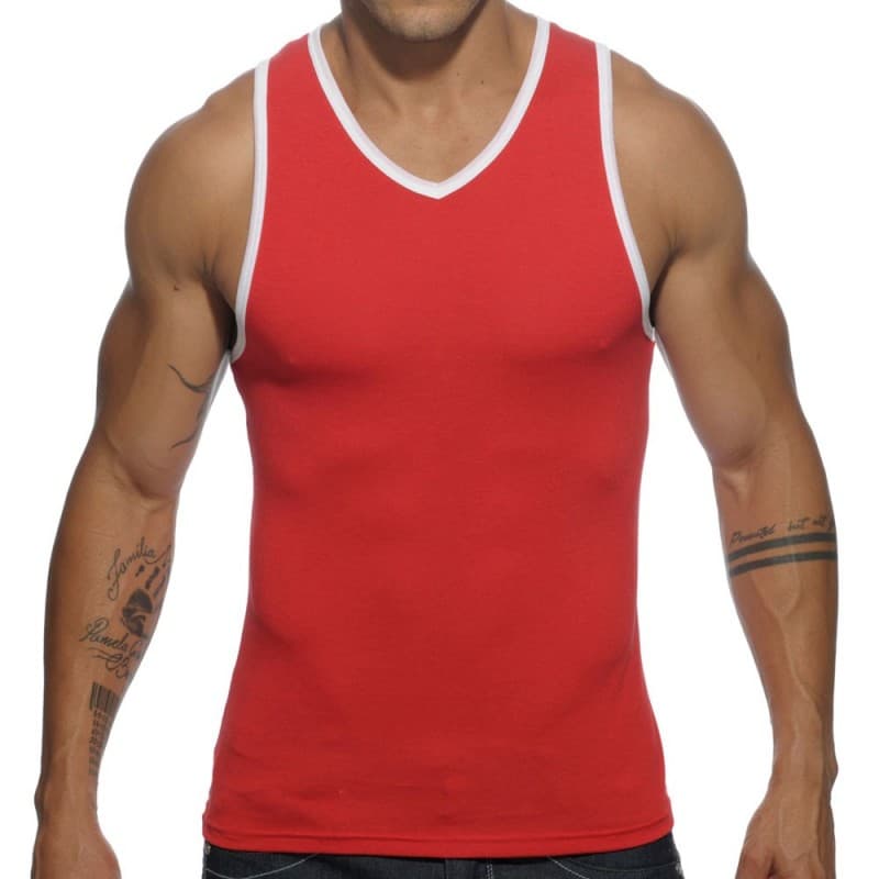 Addicted Basic Colors Tank Top - Red | INDERWEAR
