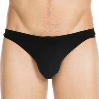 String Smart Cotton Freddy Noir HOM