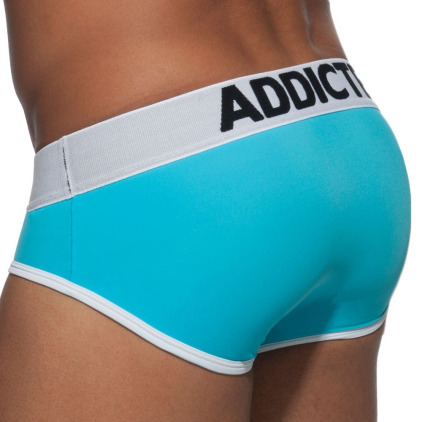 Slip Swimderwear Push Up Turquoise - Blanc Addicted
