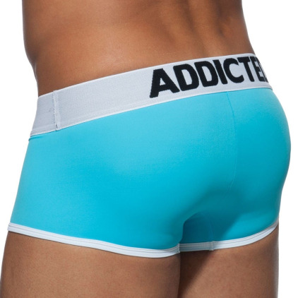 Boxer Swimderwear Push Up Turquoise - Blanc Addicted