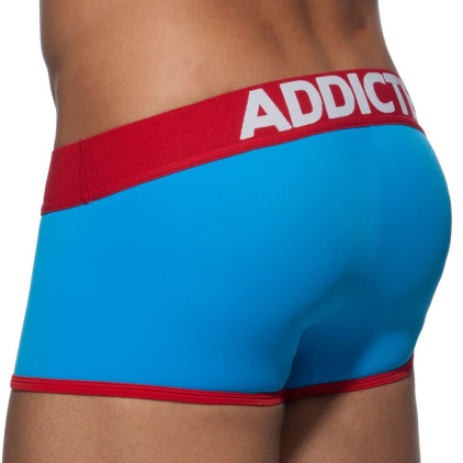 Boxer Swimderwear Push Up Bleu - Rouge Addicted