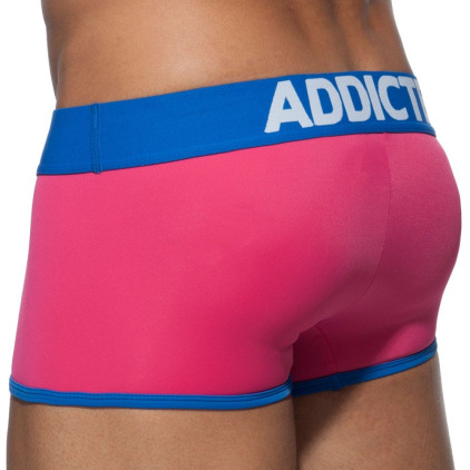 Boxer Swimderwear Push Up Fuchsia - Bleu Addicted