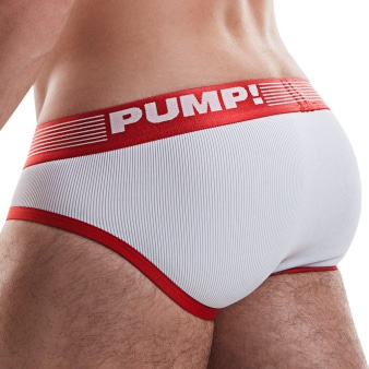 Ribbed Brief - Red