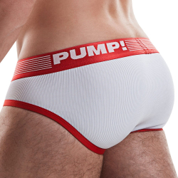 Ribbed Brief - Red