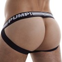 Pump! Jock Strap Free-Fit Blanc - Noir