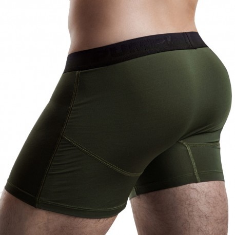 Cooldown Boxer - Military Green