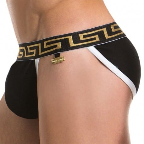 Modus Vivendi Slip Tanga Meander Noir
