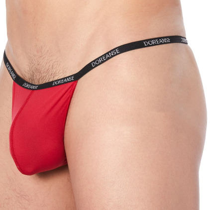 String Sexy Rouge Doreanse