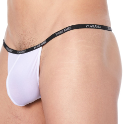 String Sexy Blanc Doreanse