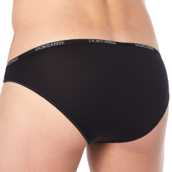Slip Sexy Noir Doreanse