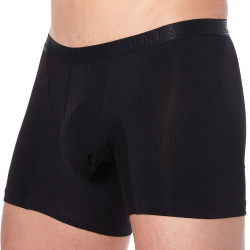 Boxer Long Innovant Adonis Noir Doreanse