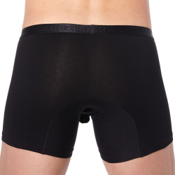 Boxer Long Innovant Adonis Noir Doreanse