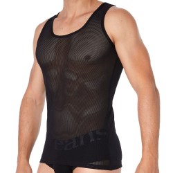 Débardeur Sportive Mesh Noir Doreanse