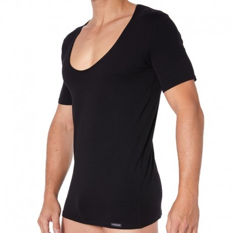 Doreanse Essential Round Neck T-Shirt - Black