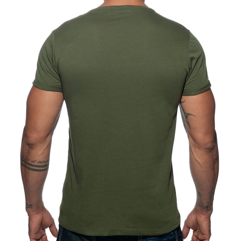 Addicted Military T-Shirt - Khaki | INDERWEAR