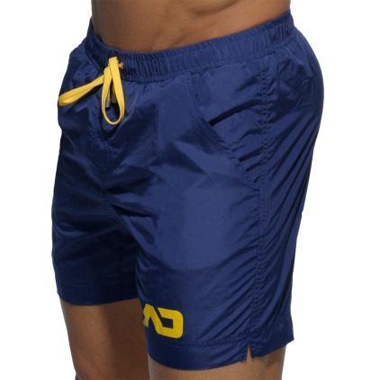 Short de Bain Long Basic Marine Addicted