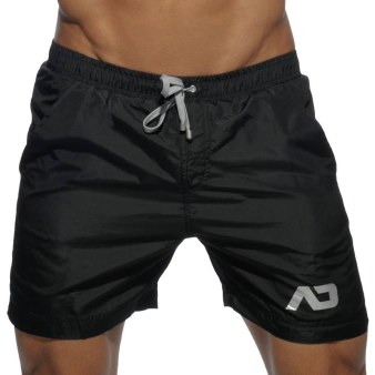 Short de Bain Long Basic Noir Addicted