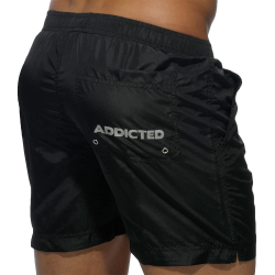 Short de Bain Long Basic Noir Addicted