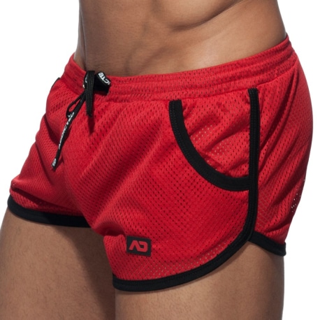 Addicted Mesh Rocky Short - Red