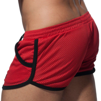 Short Rocky Mesh Rouge Addicted