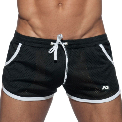 Short Rocky Mesh Noir Addicted