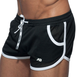 Short Rocky Mesh Noir Addicted