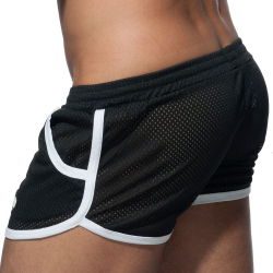 Short Rocky Mesh Noir Addicted