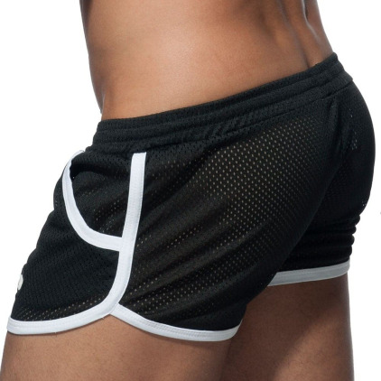 Short Rocky Mesh Noir Addicted