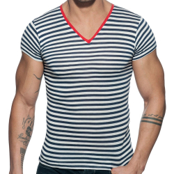 T-Shirt Sailor Marinière - Rouge Addicted