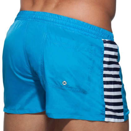 Short de Bain Sailor Colored Turquoise Addicted