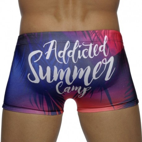 Addicted Boxer de Bain Summer Camp Digital Tropical