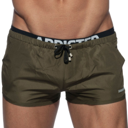 Double Waistband Swim Short Addicted