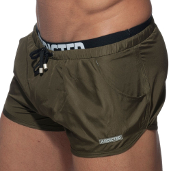 Double Waistband Swim Short Addicted