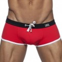 Addicted Shorty de Bain Uni Rouge