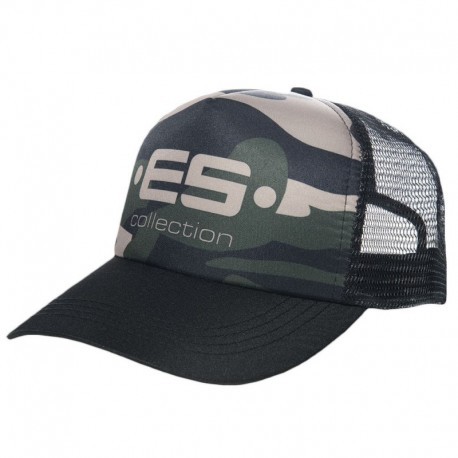 ES Collection Casquette Baseball Print Logo Camouflage