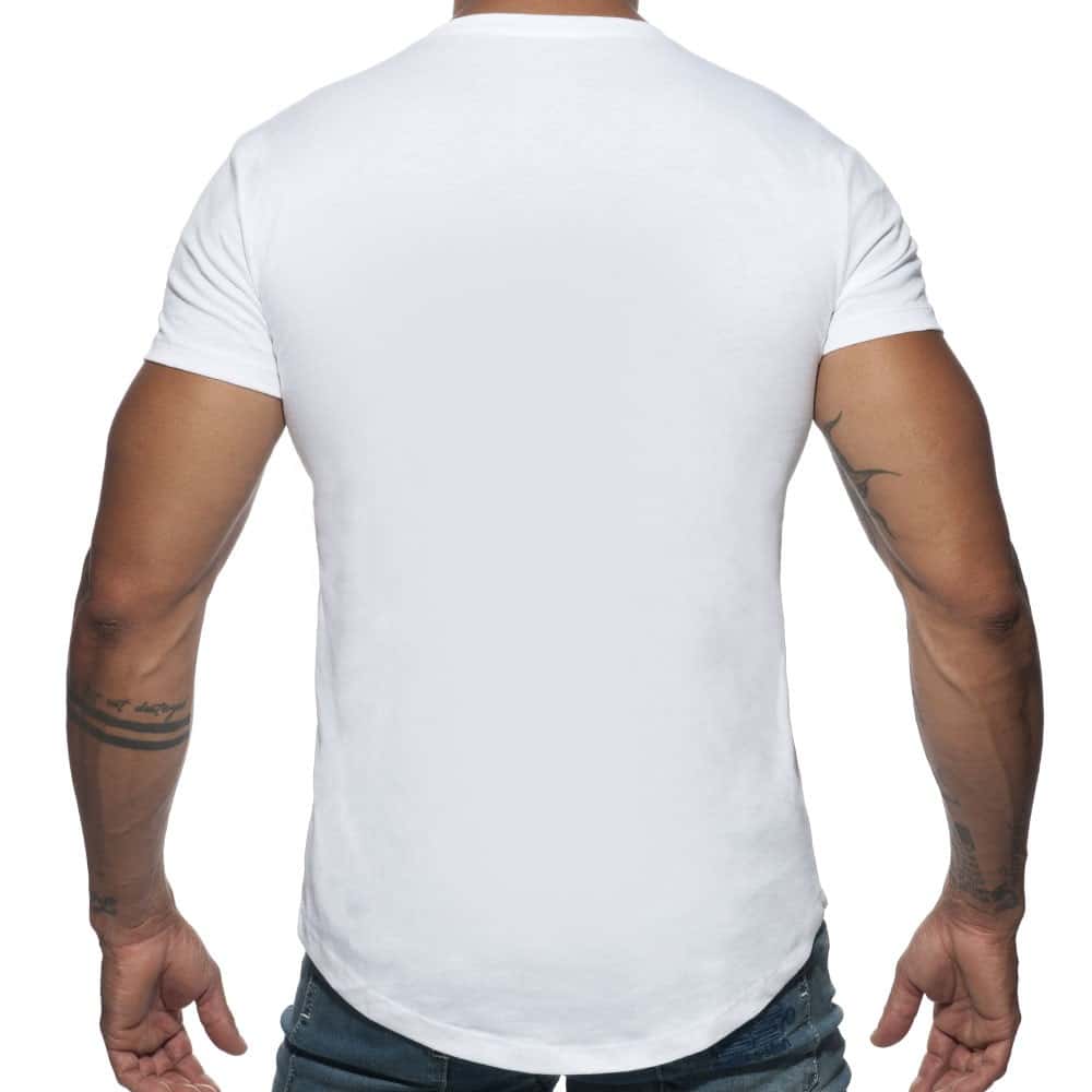Addicted Basic U-Neck T-Shirt - White | INDERWEAR