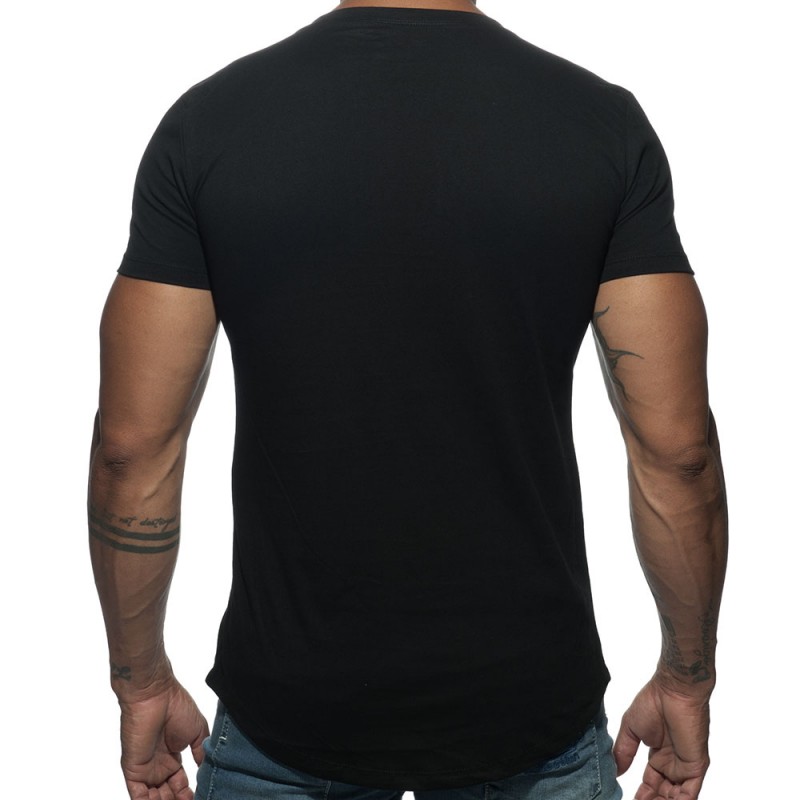 Addicted Basic U-Neck T-Shirt - Black | INDERWEAR
