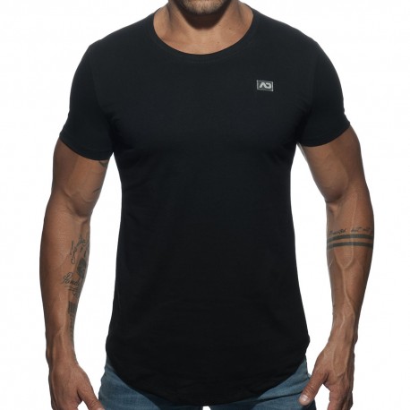Addicted Basic U-Neck T-Shirt - Black