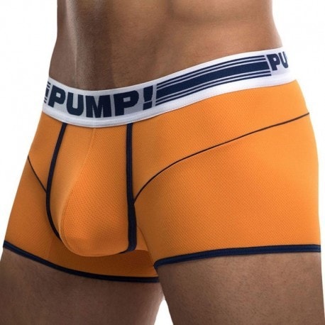 Pump! Varsity Free-Fit Boxer - Orange