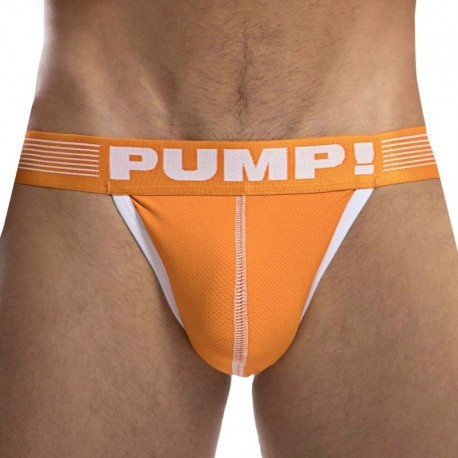 Pump! Creamsicle Free-Fit Jock Strap - Orange